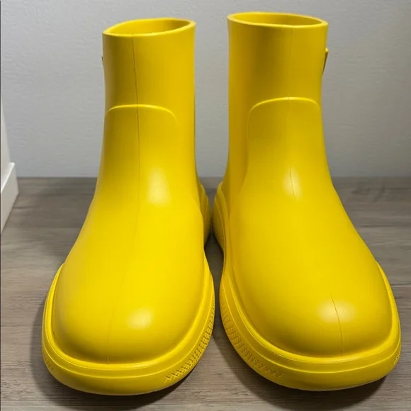 NIB PRADA RAIN BOOTS SZ 39 AUTHENTIC - Picture 2 of 7